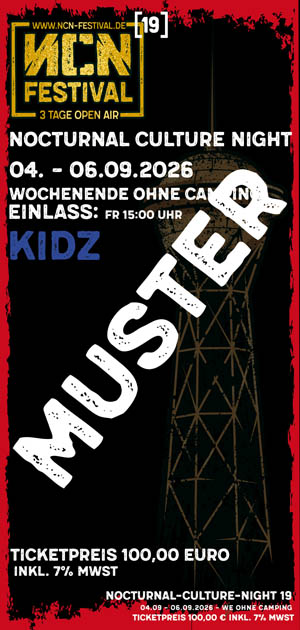 NCN 19 - WE ohne Camping KIDS - vorrätig
