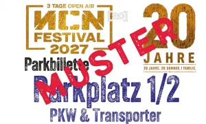 NCN 20 -  P1/P2 Parkbillette PKW & Transporter