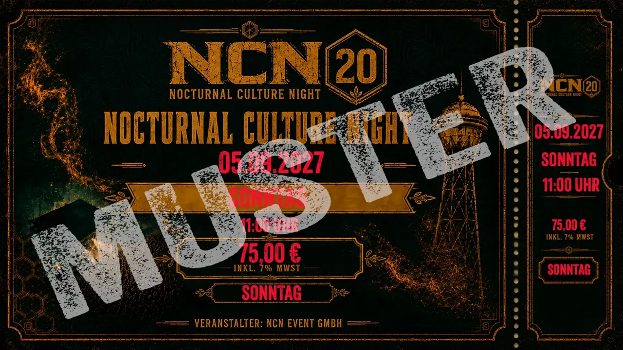 NCN 20 – Sonntag Tageskarte